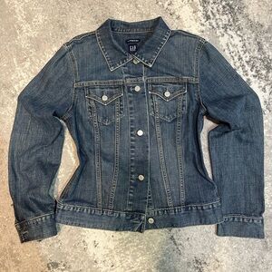 GAP Women's Classic Blue Jean Jacket